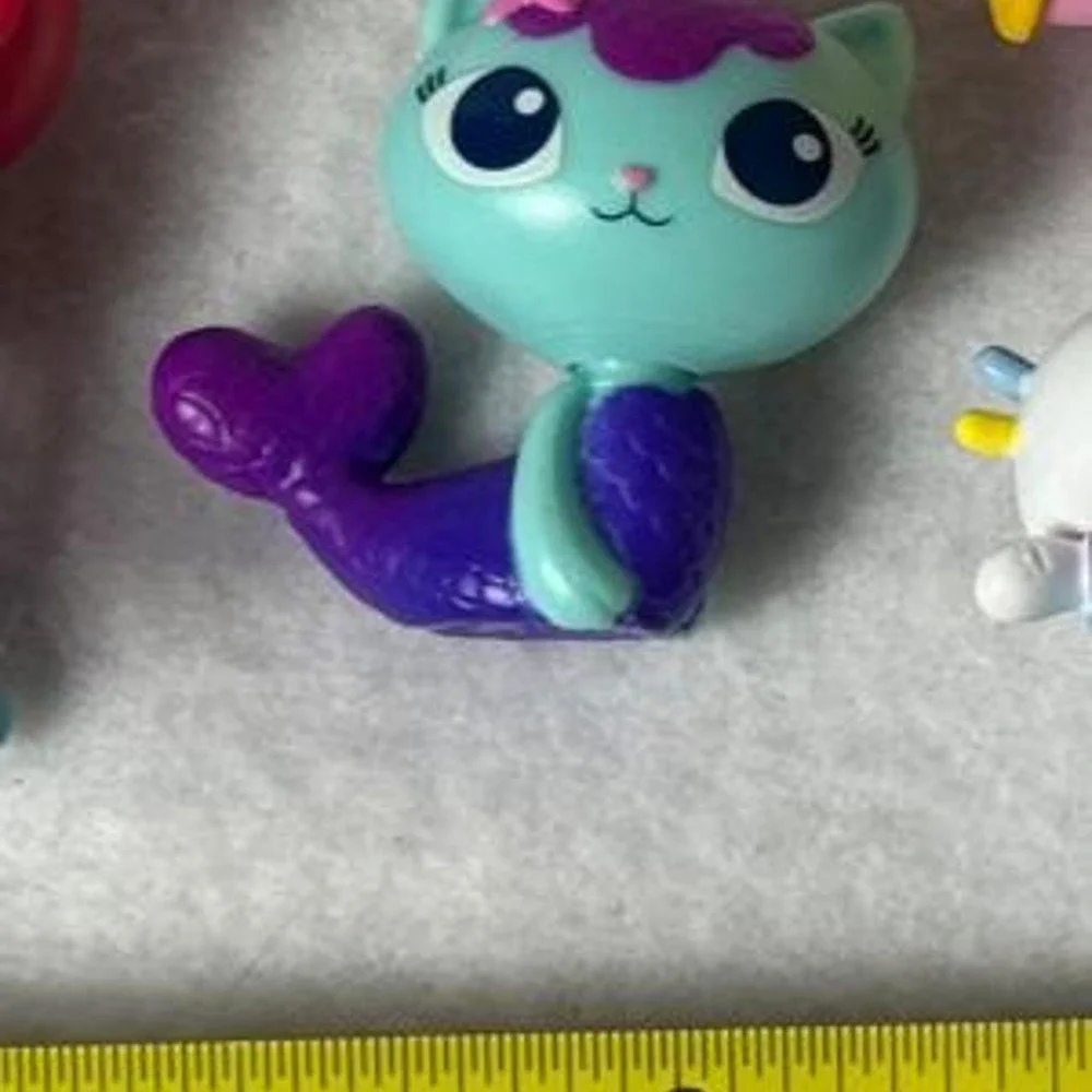 Gabby's Dollhouse MerCat Mini Figure Mermaid Replacement Toy DreamWorks